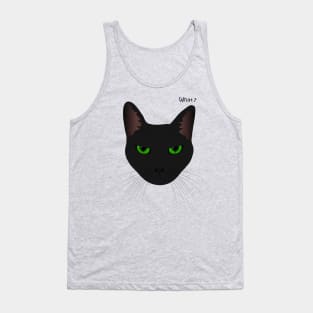 Black Cat - What? Tank Top